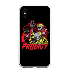 Чехол для iPhone XS Max матовый с принтом The Prodigy в Екатеринбурге, Силикон | Область печати: задняя сторона чехла, без боковых панелей | prodigy | the | бигбит | брейкбит | дарование | кит флинт | максим реалити | продиджи | синтипанк | техно | чудо