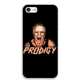 Чехол для iPhone 5/5S матовый с принтом The Prodigy в Екатеринбурге, Силикон | Область печати: задняя сторона чехла, без боковых панелей | prodigy | the | бигбит | брейкбит | дарование | кит флинт | максим реалити | продиджи | синтипанк | техно | чудо