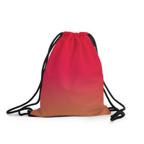 Рюкзак-мешок 3D с принтом Оранжевый градиент в Екатеринбурге, 100% полиэстер | плотность ткани — 200 г/м2, размер — 35 х 45 см; лямки — толстые шнурки, застежка на шнуровке, без карманов и подкладки | 