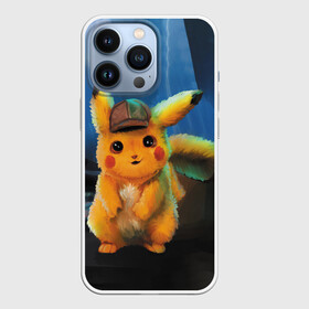 Чехол для iPhone 13 Pro с принтом Detective Pikachu в Екатеринбурге,  |  | detective pikachu | pikachu | pokemon | детектив пикачу | пика | покемон