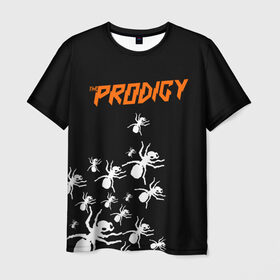 Мужская футболка 3D с принтом The Prodigy в Екатеринбурге, 100% полиэфир | прямой крой, круглый вырез горловины, длина до линии бедер | Тематика изображения на принте: flint | keith | kit | prodigy | кит | продиджи | продижи | протиджи | флинт
