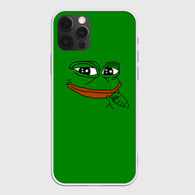 Чехол для iPhone 12 Pro Max с принтом Pepe в Екатеринбурге, Силикон |  | bad | dab | frog | good | kek | make pepe great again | pepe | sad | sad frog | vote for pepe | кек | лягушка | мем | мемы | пепе | со смыслом | фрог
