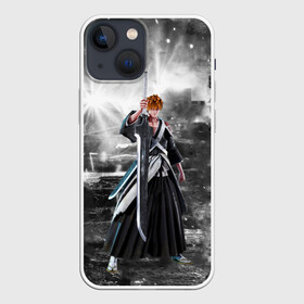 Чехол для iPhone 13 mini с принтом Jump Force   Ichigo Kurosaki в Екатеринбурге,  |  | anime | bleach ichigo kurosaki | crossover | fighting | game | jump force | manga | аниме | игра | файтинг