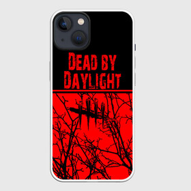 Чехол для iPhone 13 с принтом Dead by Daylight в Екатеринбурге,  |  | dead by daylight | деад бай деад лайт | жуть | игра | компьютерная игра | кровь | ужасы