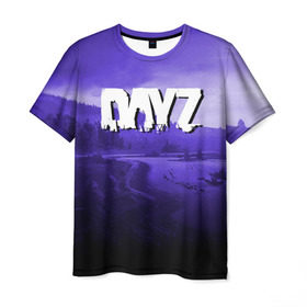 Мужская футболка 3D с принтом DAYZ в Екатеринбурге, 100% полиэфир | прямой крой, круглый вырез горловины, длина до линии бедер | arma 2. | dayz | dayz 2 | dayz standalone | игра dayz
