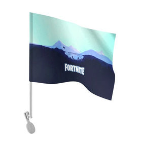 Флаг для автомобиля с принтом Fortnite в Екатеринбурге, 100% полиэстер | Размер: 30*21 см | battle royale | fortnite | fortnite battle royale | futuresynth | game | outrun | retrowave | synth | synthwave | игры | ретровейв | синтвейв | фортнайт