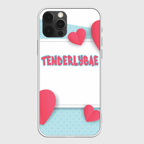 Чехол для iPhone 12 Pro Max с принтом Tenderlybae в Екатеринбурге, Силикон |  | Тематика изображения на принте: tenderlybae | twitch | амина | бэйби | в маске | малышка | мирзоева | мэйби | нежная | стримерша | тендерлибае | тендерлибэй