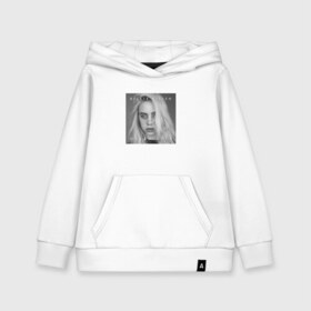 Детская толстовка хлопок с принтом Billie Eilish в Екатеринбурге, 100% хлопок | Круглый горловой вырез, эластичные манжеты, пояс, капюшен | bilie | billi | billie | eilish | eillish | elish | ellish | eyes | ocean | pop music | айлиш | алиш | били | билли | музыка | певица | поп | эйлиш | элиш