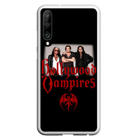 Чехол для Honor P30 с принтом Hollywood Vampires в Екатеринбурге, Силикон | Область печати: задняя сторона чехла, без боковых панелей | Тематика изображения на принте: 2019 | 2020 | aerosmith | альтернатива | голливудские вампиры | группа | дафф маккаган | джо перри | джонни депп | кантри | лого | металл | музыка | панк | поклонники | рок | тур в россии | фото | хард рок