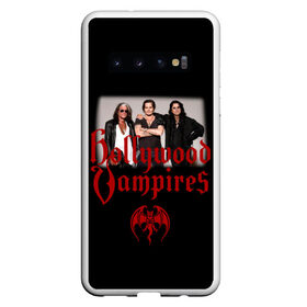 Чехол для Samsung Galaxy S10 с принтом Hollywood Vampires в Екатеринбурге, Силикон | Область печати: задняя сторона чехла, без боковых панелей | Тематика изображения на принте: 2019 | 2020 | aerosmith | альтернатива | голливудские вампиры | группа | дафф маккаган | джо перри | джонни депп | кантри | лого | металл | музыка | панк | поклонники | рок | тур в россии | фото | хард рок