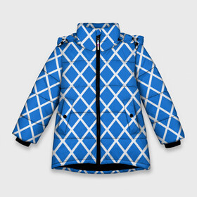 Зимняя куртка для девочек 3D с принтом Guido Mista Style (Верх) в Екатеринбурге, ткань верха — 100% полиэстер; подклад — 100% полиэстер, утеплитель — 100% полиэстер. | длина ниже бедра, удлиненная спинка, воротник стойка и отстегивающийся капюшон. Есть боковые карманы с листочкой на кнопках, утяжки по низу изделия и внутренний карман на молнии. 

Предусмотрены светоотражающий принт на спинке, радужный светоотражающий элемент на пуллере молнии и на резинке для утяжки. | Тематика изображения на принте: diamond is unbreakable | guido mista | jojo no kimyou na bouken | jojos bizarre adventure | гвидо миста | невероятное приключение джоджо | несокрушимый алмаз