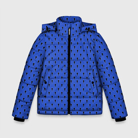 Зимняя куртка для мальчиков 3D с принтом Bruno Buccellati Style Ver 2 в Екатеринбурге, ткань верха — 100% полиэстер; подклад — 100% полиэстер, утеплитель — 100% полиэстер | длина ниже бедра, удлиненная спинка, воротник стойка и отстегивающийся капюшон. Есть боковые карманы с листочкой на кнопках, утяжки по низу изделия и внутренний карман на молнии. 

Предусмотрены светоотражающий принт на спинке, радужный светоотражающий элемент на пуллере молнии и на резинке для утяжки | Тематика изображения на принте: bruno buccellati | diamond is unbreakable | jojo no kimyou na bouken | jojos bizarre adventure | бруно буччеллати | невероятное приключение джоджо | несокрушимый алмаз
