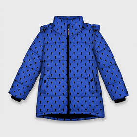 Зимняя куртка для девочек 3D с принтом Bruno Buccellati Style Ver 2 в Екатеринбурге, ткань верха — 100% полиэстер; подклад — 100% полиэстер, утеплитель — 100% полиэстер. | длина ниже бедра, удлиненная спинка, воротник стойка и отстегивающийся капюшон. Есть боковые карманы с листочкой на кнопках, утяжки по низу изделия и внутренний карман на молнии. 

Предусмотрены светоотражающий принт на спинке, радужный светоотражающий элемент на пуллере молнии и на резинке для утяжки. | Тематика изображения на принте: bruno buccellati | diamond is unbreakable | jojo no kimyou na bouken | jojos bizarre adventure | бруно буччеллати | невероятное приключение джоджо | несокрушимый алмаз