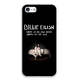 Чехол для iPhone 5/5S матовый с принтом Billie Eilish в Екатеринбурге, Силикон | Область печати: задняя сторона чехла, без боковых панелей | ailish | billi | billie eilish | bury a friend | copycat | crown | dont smile at me | lovely | music | my boy | party favor | pop | били | билли айлиш | музыка | певица | поп | эйлиш