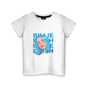 Детская футболка хлопок с принтом Billie Eilish в Екатеринбурге, 100% хлопок | круглый вырез горловины, полуприлегающий силуэт, длина до линии бедер | at | billie | don’t | eilish | electronic | eyes | me | music | ocean | pirate | smile | synthpop | usa | айлиш | билли | музыка | пайрэт | синти поп | сша | электронная | электропоп