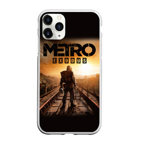 Чехол для iPhone 11 Pro матовый с принтом Metro Exodus в Екатеринбурге, Силикон |  | Тематика изображения на принте: 2019 | 2020 | 2033 | exodus | game | horror | last | light | metro | redux | survival | yelow | боке | градиент | детская | желтый | зомби | игра | игры | метро | монстр | надпись | неон | новинка | постапокалипсис | постапокалиптика | темная