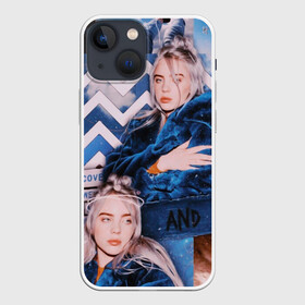 Чехол для iPhone 13 mini с принтом Billie Eilish в Екатеринбурге,  |  | ailish | billi | billie eilish | bury a friend | copycat | crown | dont smile at me | lovely | music | my boy | party favor | pop | били | билли айлиш | музыка | певица | поп | эйлиш