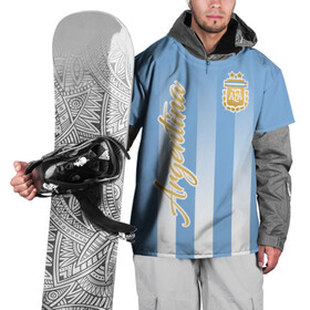Накидка на куртку 3D с принтом Сборная Аргентины в Екатеринбурге, 100% полиэстер |  | argentina | аргентина | аргентинская сборная | сборная | сборная аргентины | сборная аргентины по футболу | сборные | форма | футбол | футбольные сборные | чемпионат | чемпионат мира