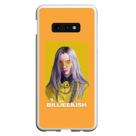 Чехол для Samsung S10E с принтом Billie Eilish в Екатеринбурге, Силикон | Область печати: задняя сторона чехла, без боковых панелей | at | billie | don’t | eilish | electronic | eyes | me | music | ocean | pirate | smile | synthpop | usa | айлиш | билли | музыка | пайрэт | синти поп | сша | электронная | электропоп