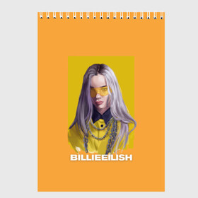 Скетчбук с принтом Billie Eilish в Екатеринбурге, 100% бумага
 | 48 листов, плотность листов — 100 г/м2, плотность картонной обложки — 250 г/м2. Листы скреплены сверху удобной пружинной спиралью | at | billie | don’t | eilish | electronic | eyes | me | music | ocean | pirate | smile | synthpop | usa | айлиш | билли | музыка | пайрэт | синти поп | сша | электронная | электропоп