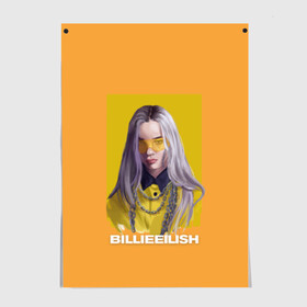 Постер с принтом Billie Eilish в Екатеринбурге, 100% бумага
 | бумага, плотность 150 мг. Матовая, но за счет высокого коэффициента гладкости имеет небольшой блеск и дает на свету блики, но в отличии от глянцевой бумаги не покрыта лаком | at | billie | don’t | eilish | electronic | eyes | me | music | ocean | pirate | smile | synthpop | usa | айлиш | билли | музыка | пайрэт | синти поп | сша | электронная | электропоп