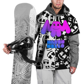 Накидка на куртку 3D с принтом Marshmello в Екатеринбурге, 100% полиэстер |  | Тематика изображения на принте: dj | fortnite | marshmello | music | дж | зефир | маршмелоу | музыка | форнайт | фортнайт