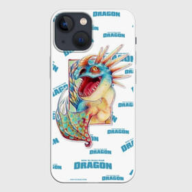 Чехол для iPhone 13 mini с принтом Как приручить дракона в Екатеринбурге,  |  | dragon | how | to train | your | астрид | беззубик | викинги | всадник | дракон | как | ночная | олух | приручить | фурия | фэнтези
