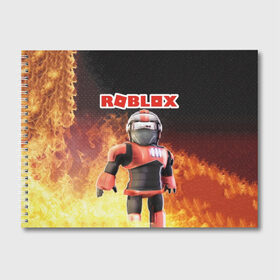 Альбом для рисования с принтом Roblox в Екатеринбурге, 100% бумага
 | матовая бумага, плотность 200 мг. | roblox   массовая многопользовательская онлайн игра