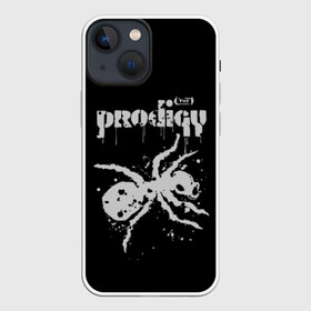 Чехол для iPhone 13 mini с принтом The Prodigy логотип в Екатеринбурге,  |  | 2019 | album | art | break | dance | logo | music | prodigy | брейк | граффити | группа | заставка | лого | логотип | музыка | муравей | новый альбом | обложка альбома | продиджи