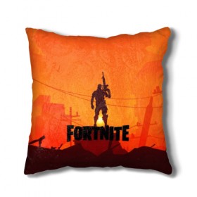 Подушка 3D с принтом Fortnite Sunset в Екатеринбурге, наволочка – 100% полиэстер, наполнитель – холлофайбер (легкий наполнитель, не вызывает аллергию). | состоит из подушки и наволочки. Наволочка на молнии, легко снимается для стирки | 1 | battle | cs go | fortnite | game | gamer | howl | llama | new | битва | воин | вой | война | дракон | закат | игра | королевская | лама | лого | надпись | новинка | оружие | предводитель | роял | симулятор | строительство | фо