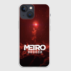 Чехол для iPhone 13 mini с принтом METRO EXODUS в Екатеринбурге,  |  | 2035 | exodus | metro | metro exodus | metro: exodus | survival horror | арт | артём | исход | метро | метро исход | метро:исход