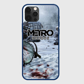 Чехол для iPhone 12 Pro с принтом METRO EXODUS в Екатеринбурге, силикон | область печати: задняя сторона чехла, без боковых панелей | 2035 | exodus | metro | metro exodus | metro: exodus | survival horror | арт | артём | исход | метро | метро исход | метро:исход