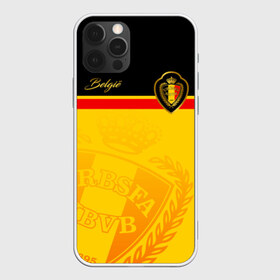 Чехол для iPhone 12 Pro Max с принтом Бельгия в Екатеринбурге, Силикон |  | belgie | belgien | belgique | belgium | diables rouges | rode duivels | бельгийская сборная | бельгия | красные дьяволы | сборная бельгии | сборная бельгии по футболу | форма
