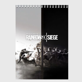 Скетчбук с принтом Tom Clancy’s Rainbow Six Siege в Екатеринбурге, 100% бумага
 | 48 листов, плотность листов — 100 г/м2, плотность картонной обложки — 250 г/м2. Листы скреплены сверху удобной пружинной спиралью | 6 | 9 | ash | castle | clancy’s | doc | fbi | gamer | gign | gsg | montagne | rainbow | rook | sas | shooter | siege | six | swat | thermite | tom | twitch | ubisoft | осада | радуга | спецназ | шутер