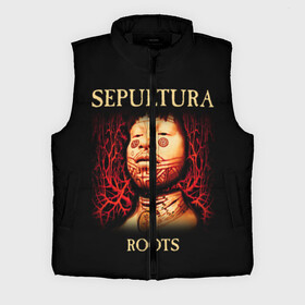 Мужской жилет утепленный 3D с принтом Sepultura в Екатеринбурге,  |  | sepultura | грув метал | группы | дэт метал | метал | музыка | рок | трэш метал