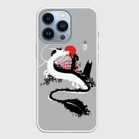 Чехол для iPhone 13 Pro с принтом Тихиро гладит Хаку в Екатеринбурге,  |  | аниме | безликий | сэн и таинственное исчезновение тихиро | унесённые призраками | хаку | хаяо миядзаки