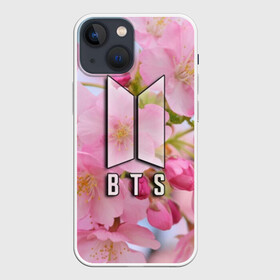 Чехол для iPhone 13 mini с принтом BTS в Екатеринбурге,  |  | bts | j hope | jimin | jin | jungkook | rap monster | rm | suga | бтс | ви | группа | джей хоуп | корейская | музыка | рэп монстр | сюга | цветы | чимин | чин | чонгук | шуга