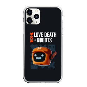 Чехол для iPhone 11 Pro матовый с принтом Love Death & Robots в Екатеринбурге, Силикон |  | Тематика изображения на принте: cartoon | death | fantasy | heavy | horror | metal | miller | netflix | robots | tim | witness | любовь | миллер | мультфильм | робот | роботы | тим | ужасы | фэнтези