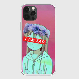 Чехол для iPhone 12 Pro Max с принтом Sadness в Екатеринбурге, Силикон |  | anime | cartoon | girl | girls | sad | sadness | trend | vaporwave | аниме | грусть | девушки | мультики | мультфильмы | тренды