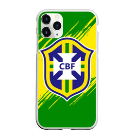 Чехол для iPhone 11 Pro матовый с принтом Бразилия в Екатеринбурге, Силикон |  | Тематика изображения на принте: brasil | brazil | бразилия | бразильская сборная | сборная бразилии | сборная бразилии по футболу | сборные | форма | футбол | футбольные сборные | чемпиона | чемпионат мира