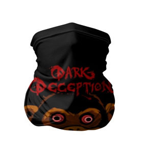 Бандана-труба 3D с принтом Dark Deception 1 в Екатеринбурге, 100% полиэстер, ткань с особыми свойствами — Activecool | плотность 150‒180 г/м2; хорошо тянется, но сохраняет форму | dark | dark deception | deception | five night | fnaf | game | horror | дарк десепшен | игра