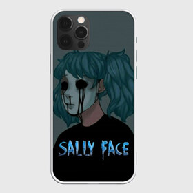 Чехол для iPhone 12 Pro Max с принтом Sally Face в Екатеринбурге, Силикон |  | sally face | игра | компьютерная игра | лицо | маска | протез | салли фейс | школа | шрамы