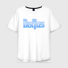 Мужская футболка хлопок Oversize с принтом The Beatles в Екатеринбурге, 100% хлопок | свободный крой, круглый ворот, “спинка” длиннее передней части | битлз | британская | группа | джон леннон | джордж харрисон | ливерпуль | пол маккартни | ринго старр | рок