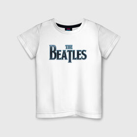 Детская футболка хлопок с принтом The Beatles в Екатеринбурге, 100% хлопок | круглый вырез горловины, полуприлегающий силуэт, длина до линии бедер | Тематика изображения на принте: битлз | британская | группа | джон леннон | джордж харрисон | ливерпуль | пол маккартни | ринго старр | рок