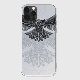 Чехол для iPhone 12 Pro Max с принтом Eagle tribal painting в Екатеринбурге, Силикон |  | Тематика изображения на принте: eagle | painting | tribal | крылья | орел | перья | рисунок | трайбл