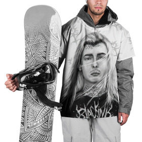 Накидка на куртку 3D с принтом Ghostemane в Екатеринбурге, 100% полиэстер |  | Тематика изображения на принте: ghost | ghostemane | man | mystic | new school | rap | rap rock | rock | trap | гостмейн | мистика | привидение | реп рок | рок