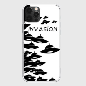 Чехол для iPhone 12 Pro Max с принтом Вторжение в Екатеринбурге, Силикон |  | invasion | ufo | вторжение | инопланетянин | летающая тарелка | нло | пришельцы