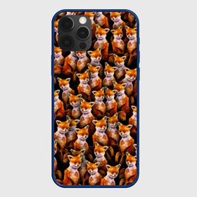 Чехол для iPhone 12 Pro Max с принтом Упоротые лисы в Екатеринбурге, Силикон |  | fox | животные | лис | лиса | лисичка | мем | паттрен | рыжий | толпа | упортый | фыр фыр