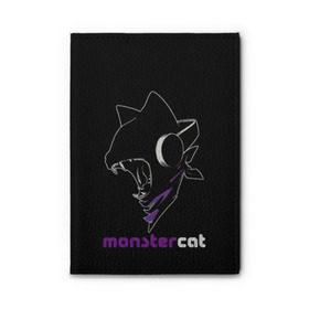 Обложка для автодокументов с принтом Monstercat в Екатеринбурге, натуральная кожа |  размер 19,9*13 см; внутри 4 больших “конверта” для документов и один маленький отдел — туда идеально встанут права | monstercat | клуб | клубная музыка | кот | котенок | кошка | лейбл | монстар | монстар кет | монстер | музыка | танцевальная музыка | электронная | электронная музыка