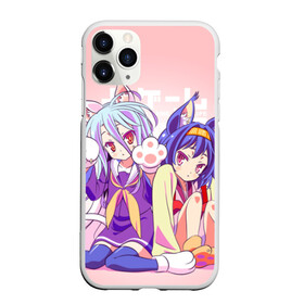 Чехол для iPhone 11 Pro матовый с принтом No Game No Life в Екатеринбурге, Силикон |  | ngnl | no game no life | аниме | без игры жизни нет | изуна | манга | нет игры   нет жизни | сора и сиро | широ